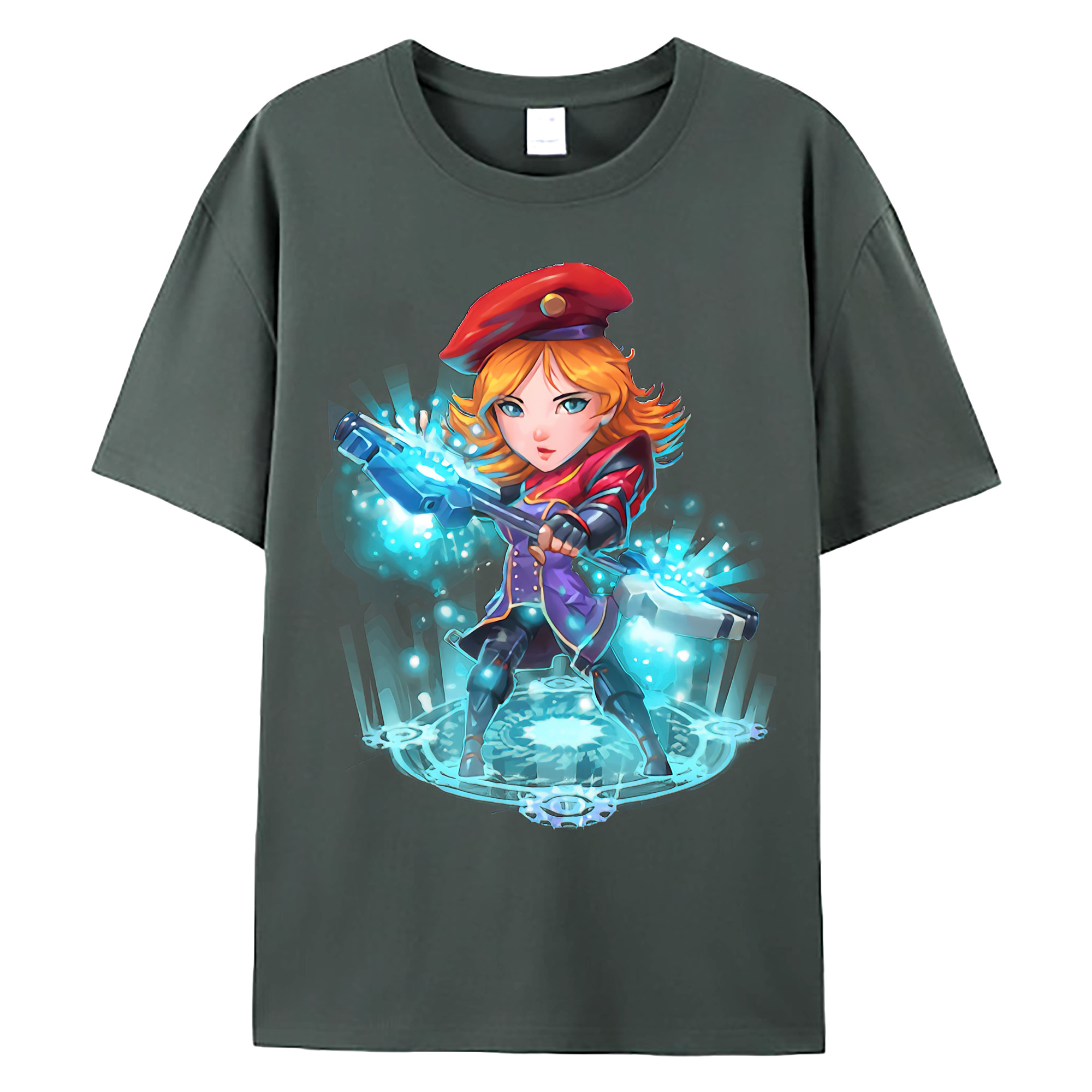 （画像用） リーグ・オブ・レジェンド League of Legends LOL 綿100％ メンズ半袖Tシャツ｜肌触りやわらか＆通気性
